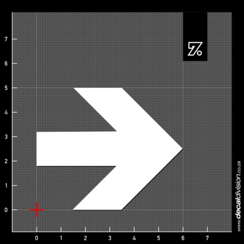 Arrow Sticker - Wayfinding
